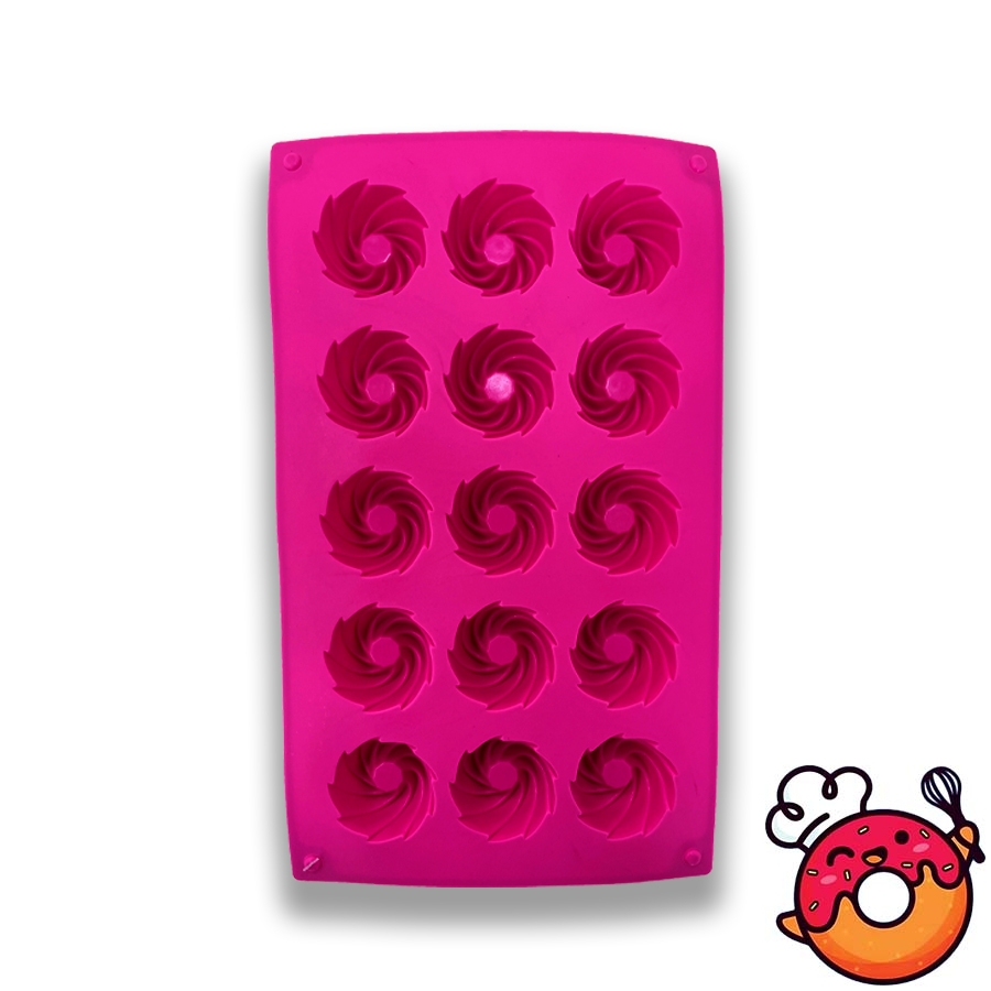 قالب سیلیکونی مدل مافین پیچ 15 تایی