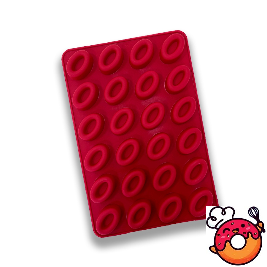 قالب سیلیکونی مدل ساوارین بیضی 24 تایی