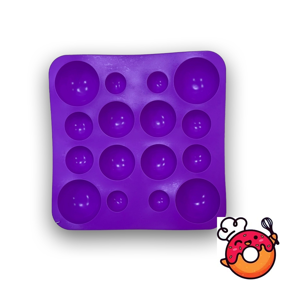 قالب سیلیکونی نیمکره جور 16 تایی