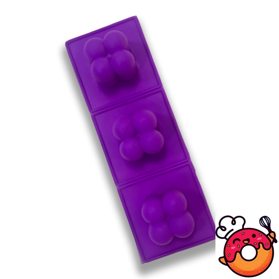 قالب سیلیکونی مدل روبیک 3 تایی