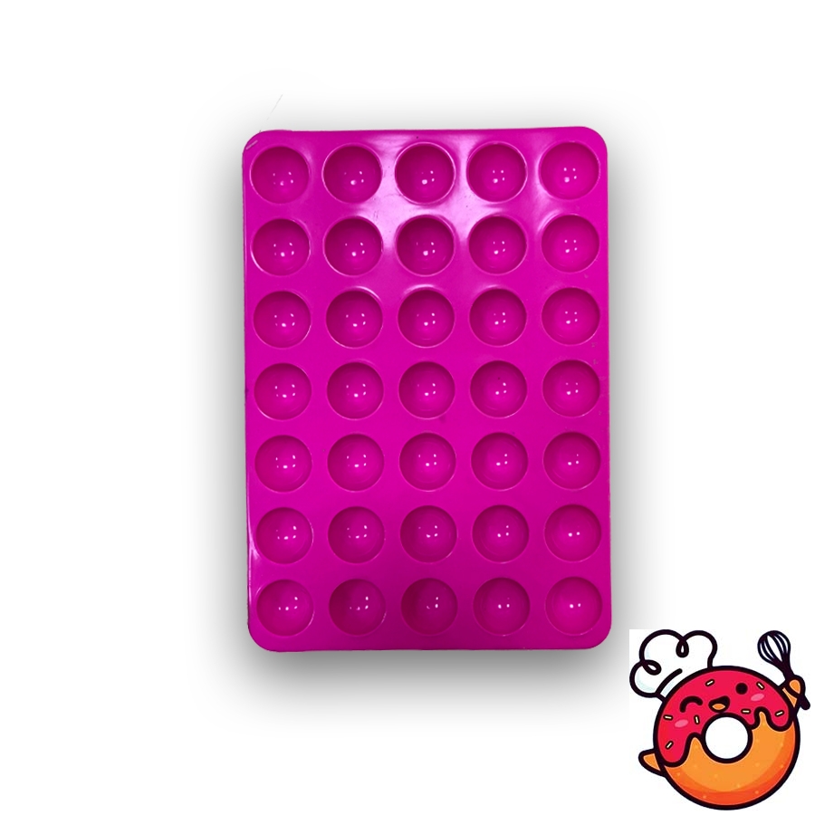 قالب سیلیکونی نیمکره 35 خانه