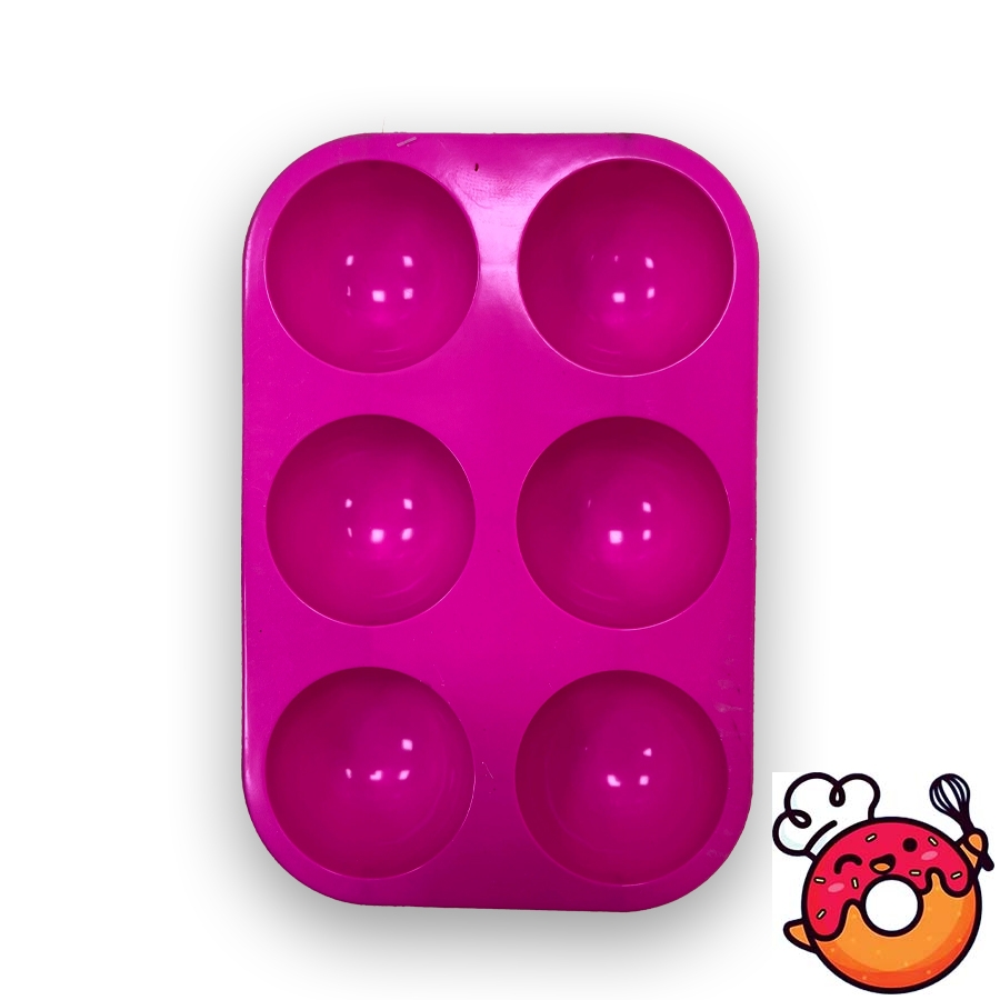 قالب سیلیکونی نیمکره 8 سانتی متر